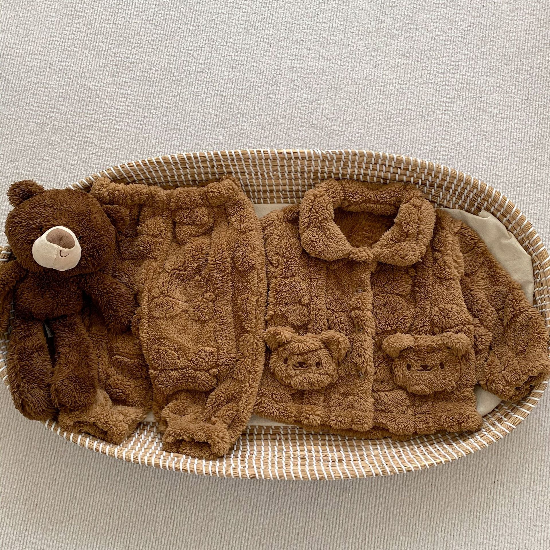 Cute Plush Doll Set