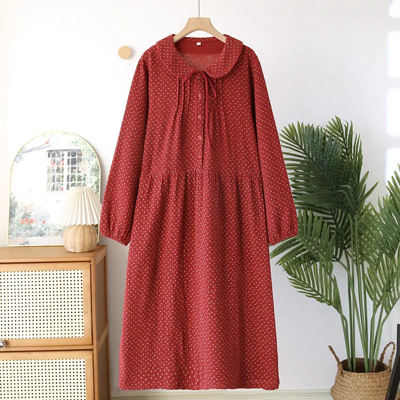 Red Princess Nightgown
