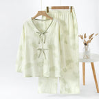 Ginkgo Bowknot Loungewear Set