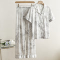 Gray Short Pajama Set