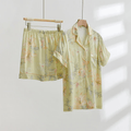 Lily-Flowered Short Pajamas