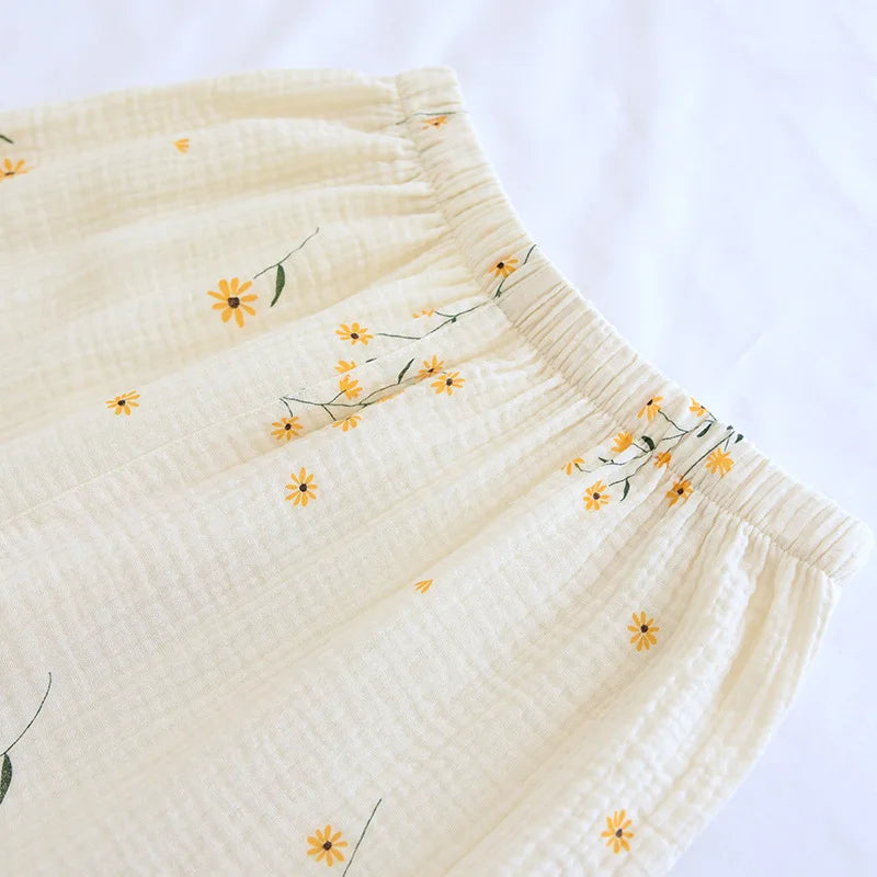 Spring Crepe Kimono Set
