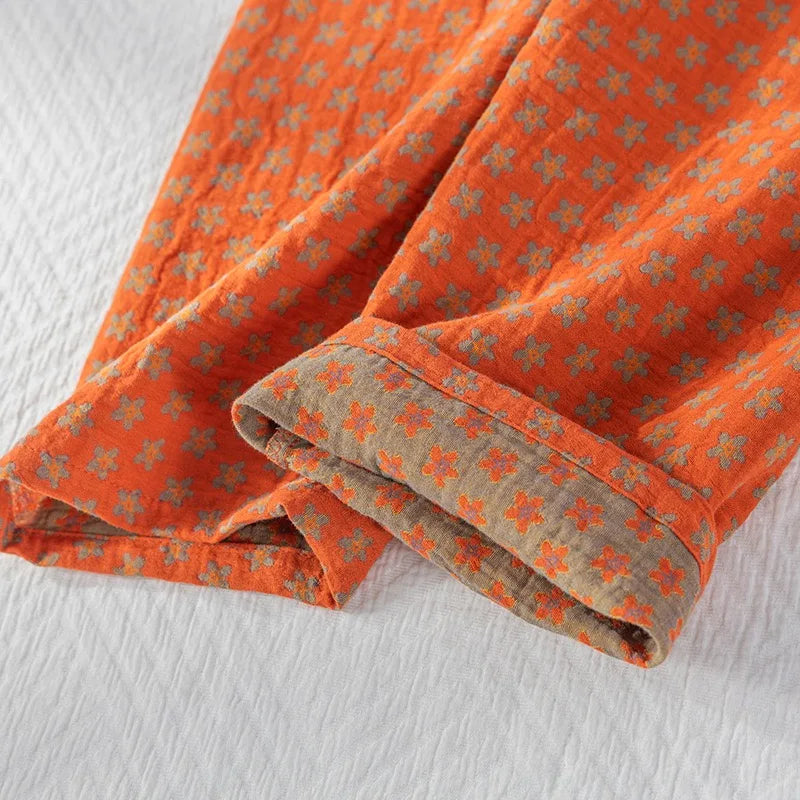 Solid Color Long Pajama Set