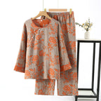 Rose Floral Nightdress Set