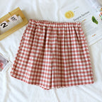 Plaid Short Shorts