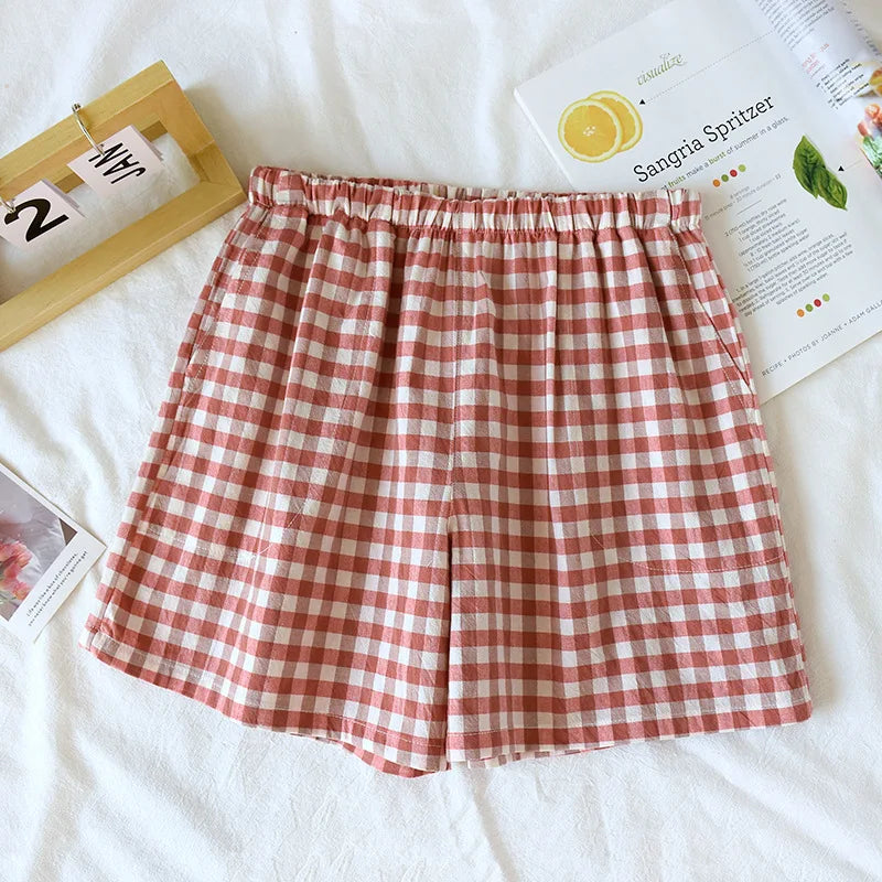 Plaid Short Shorts