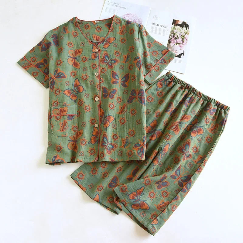 Short-Sleeve Butterfly Set