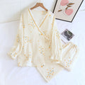 Spring Crepe Kimono Set