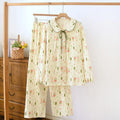 Cute Baby Collar Pajama Set