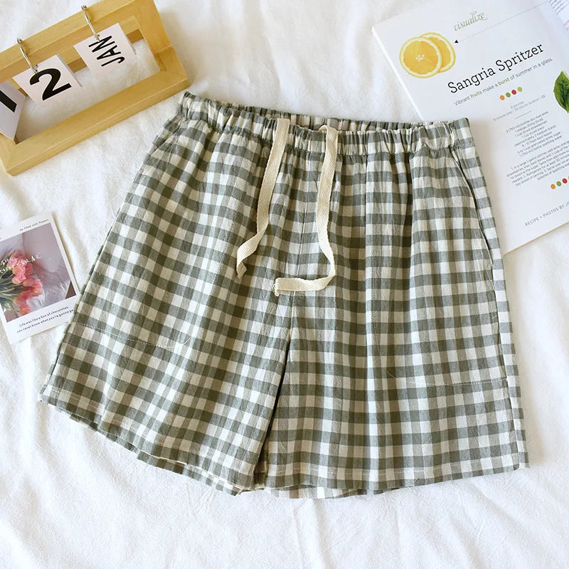 Plaid Short Shorts
