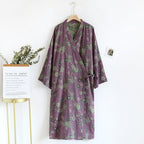 Plum Blossom Cotton Robe