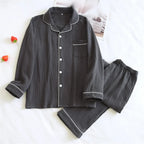 Vintage Crepe Pajama Set