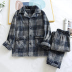 Plaid Flannel Pajama Set
