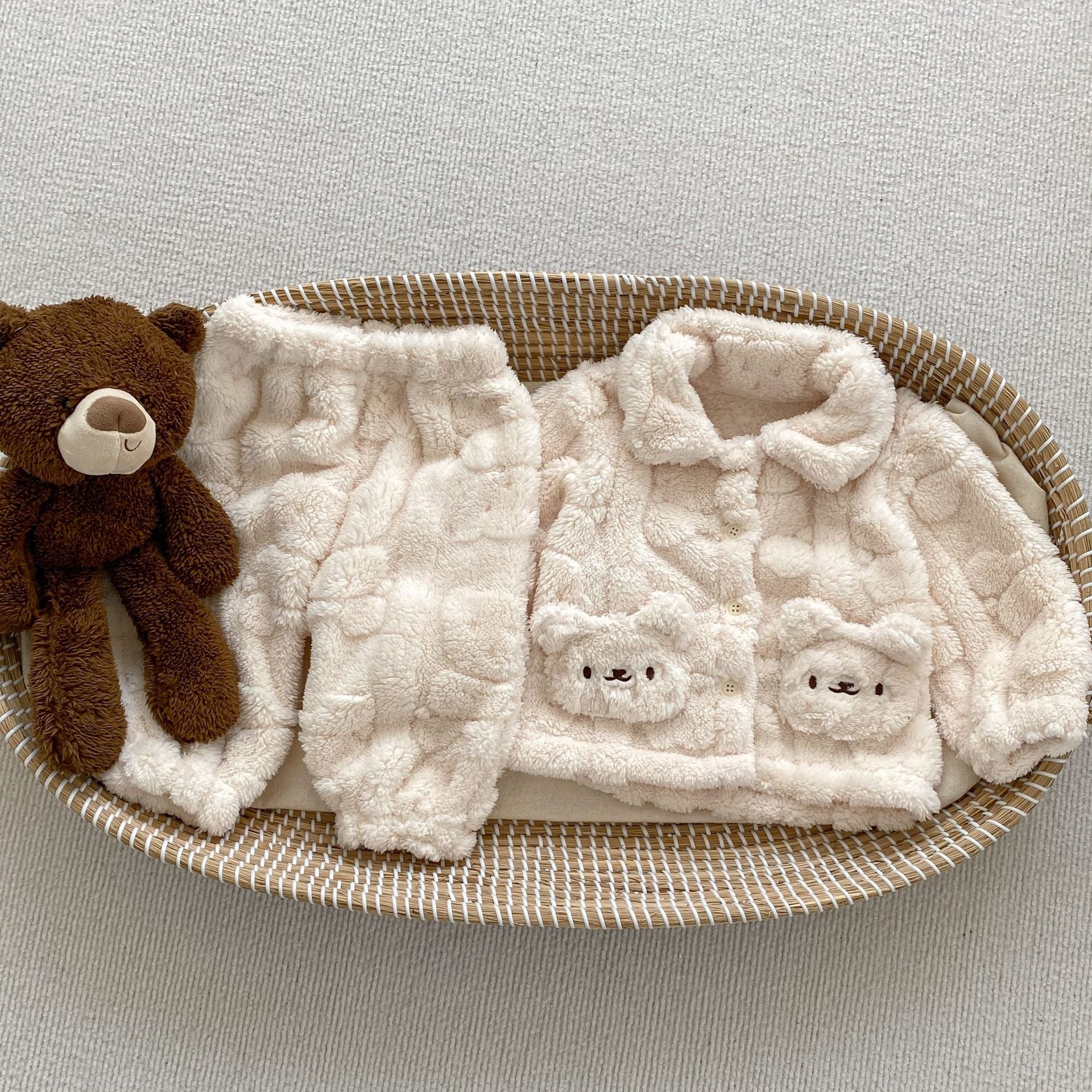 Cute Plush Doll Set
