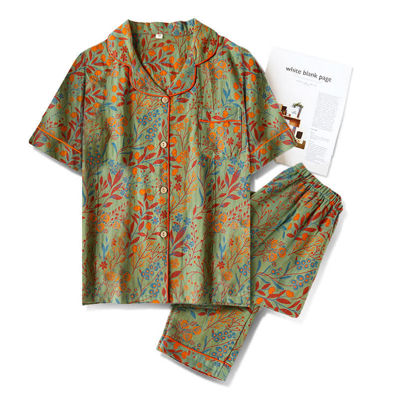 Short-Sleeved Pajama Set