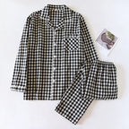 Checkered Long-Sleeve Set