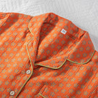 Solid Color Long Pajama Set