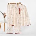 Soft Pajama Set with Ribbon Detail