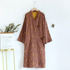 Comfortable Reversible Jacquard Bathrobe