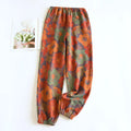 Retro Jacquard Pajama Bottoms