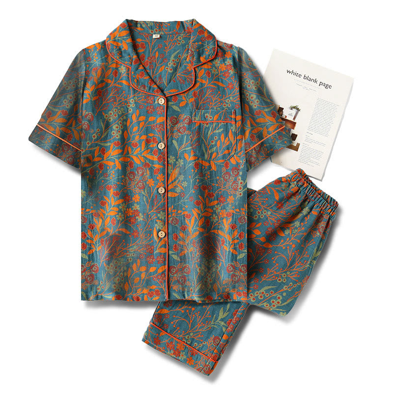 Short-Sleeved Pajama Set