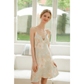 Floral Satin Nightdress