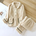 Plush Flannel Pajama Set