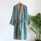 Retro Jacquard Patterned Robe