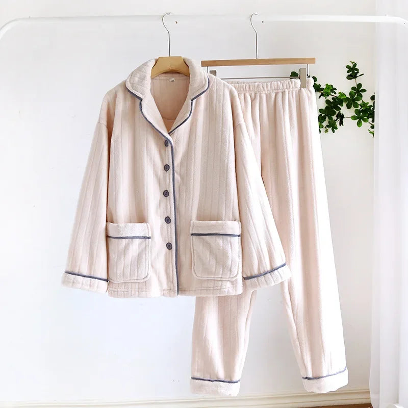 Plush Luxury Coral Fleece Set