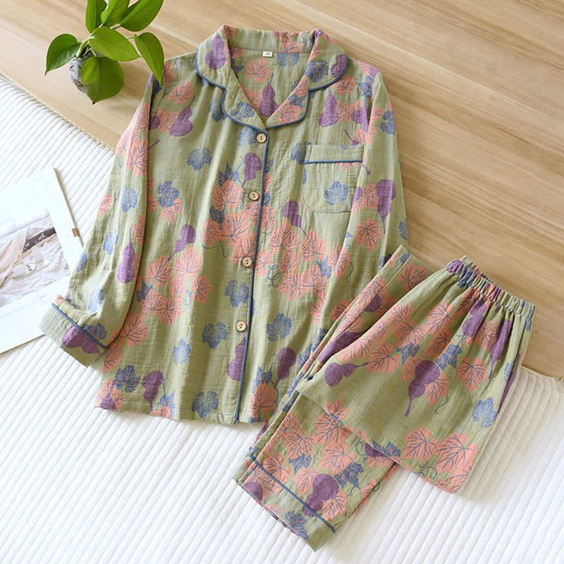 Gourd Cotton Loungewear Set