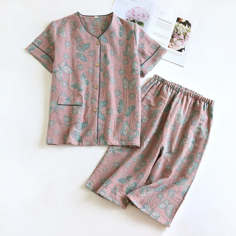 Short-Sleeve Butterfly Set