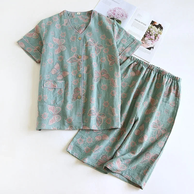 Short-Sleeve Butterfly Set