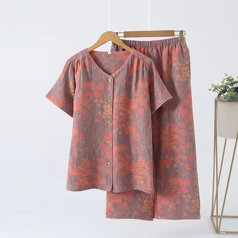 Short-Sleeve Retro Set