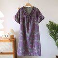 Floral Print Short-Sleeve Nightdress