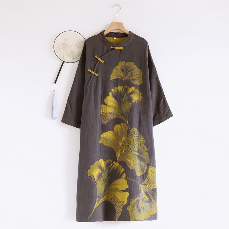 Ginkgo Leaf Nightgown