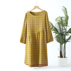 Nostalgic Soft Cotton Nightgown
