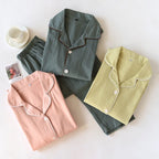 Elegant Minimalist Long Pajama Set