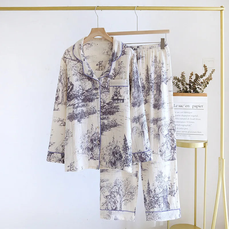 Special Design Cotton Pajama Set