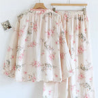 Lily Flower Kimono Set