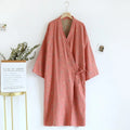 Comfortable Reversible Jacquard Bathrobe