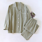 Checkered Long-Sleeve Set