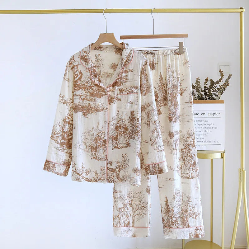 Special Design Cotton Pajama Set