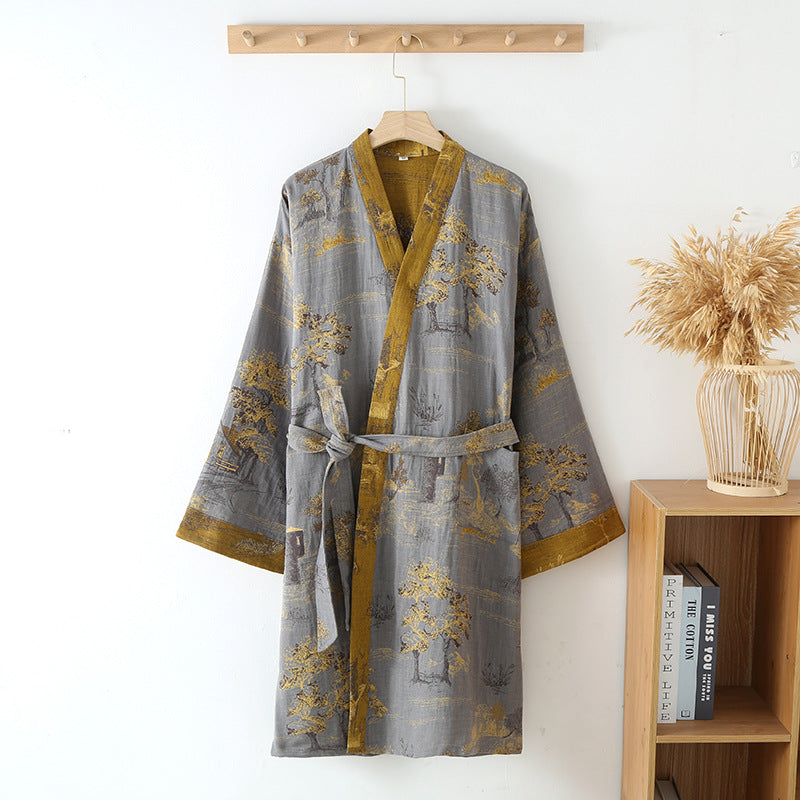 Retro Kimono Bathrobe
