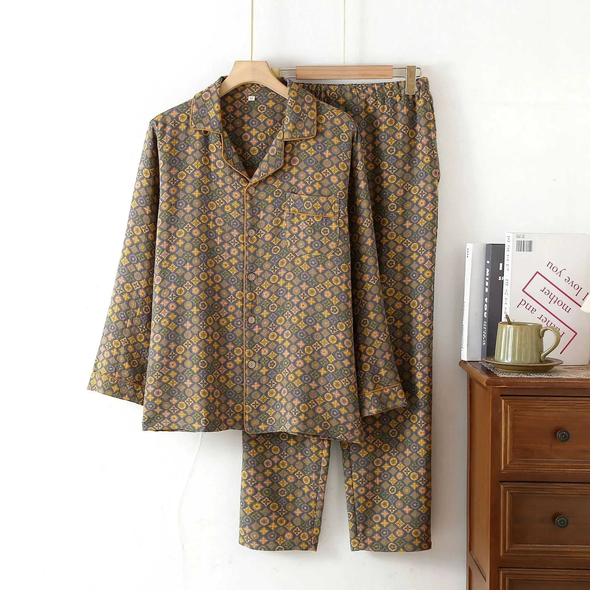 Vintage Retro Pajama Set